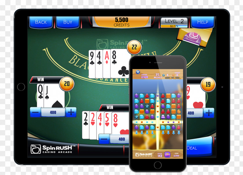 SpinRUSH® Games Zero 8 Studios Casino Card Game PNG game, Slot clipart PNG