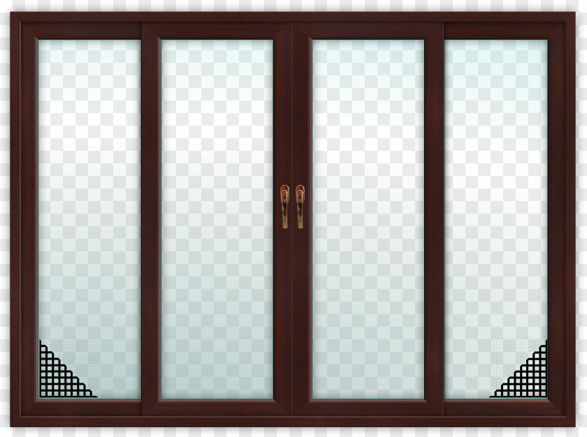 Window Blinds & Shades Sliding Glass Door Stained PNG