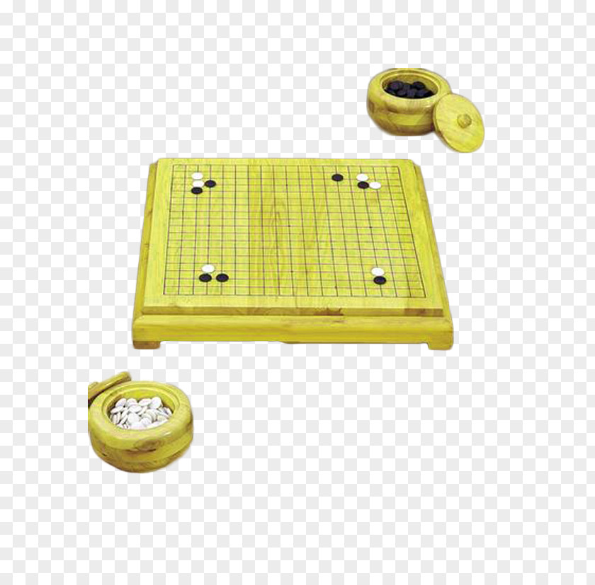 Yellow Simple Chess Decoration Pattern Go Xiangqi PNG