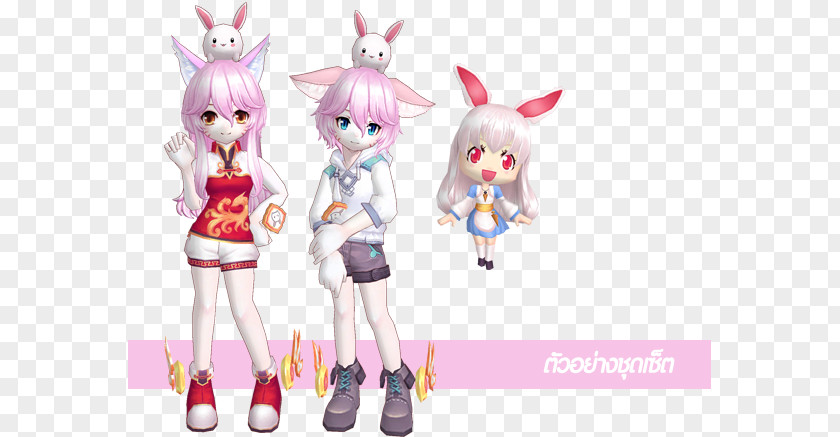 Bunny Costume TalesRunner Rhaon Entertainment Rabbit Chanel Smilegate PNG