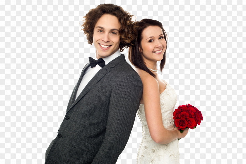 Couple Bridegroom Flower Bouquet Stock Photography Newlywed PNG