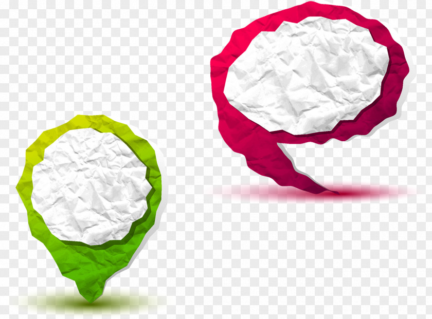 Crumpled Paper Colorful Bubbles Dialog Royalty-free Label Stock Photography PNG