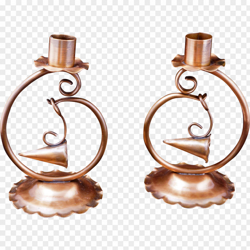 Earring Body Jewellery Copper Product Design PNG