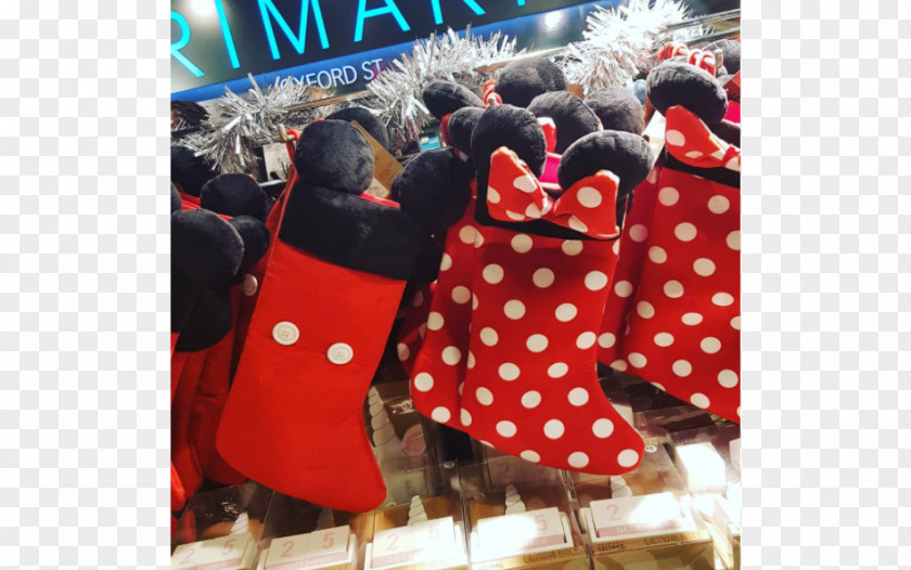 Match Minnie Mouse Christmas Decoration Primark Stockings PNG