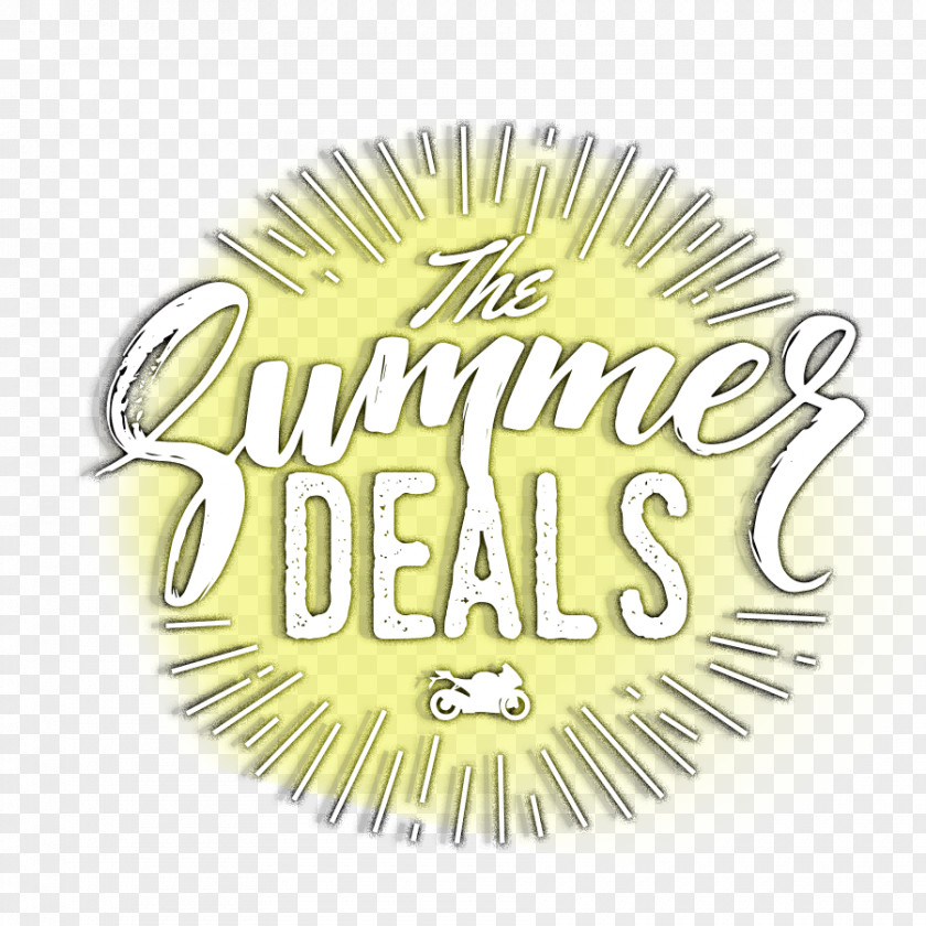Summer Discounts Silhouette Logo PNG