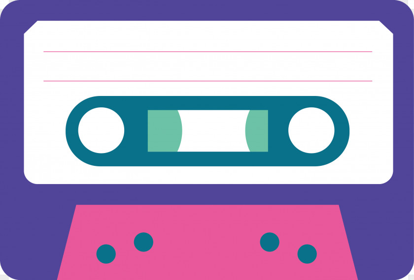 Cartridge Cassette Tape Magnetic Recorder Euclidean Vector PNG