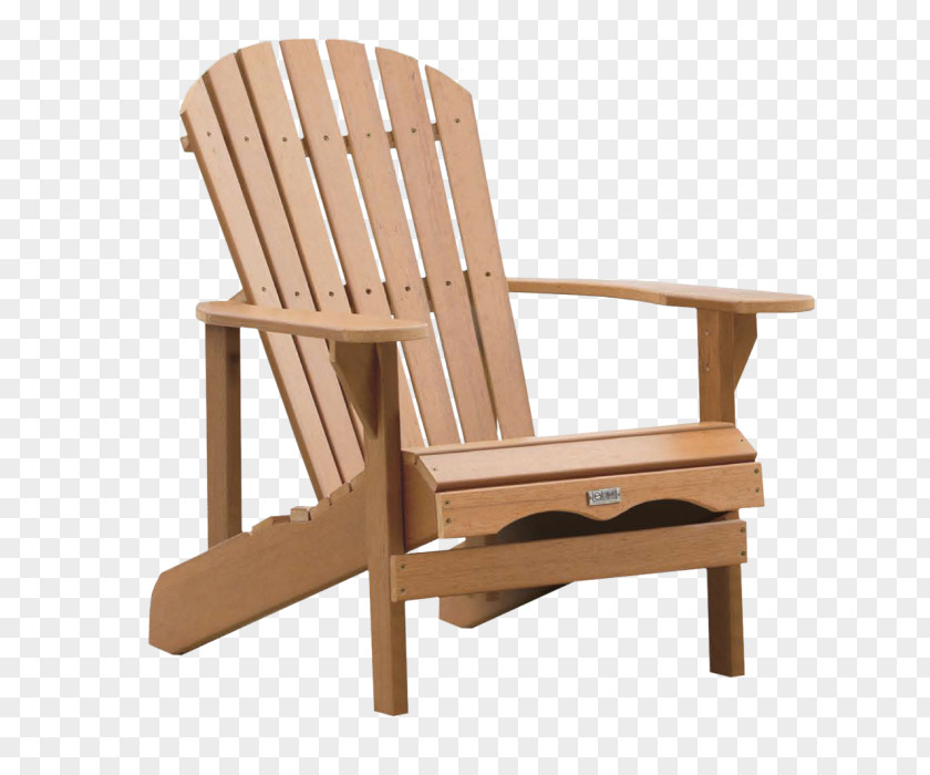 Chair Adirondack Folding Deckchair Garden Furniture PNG