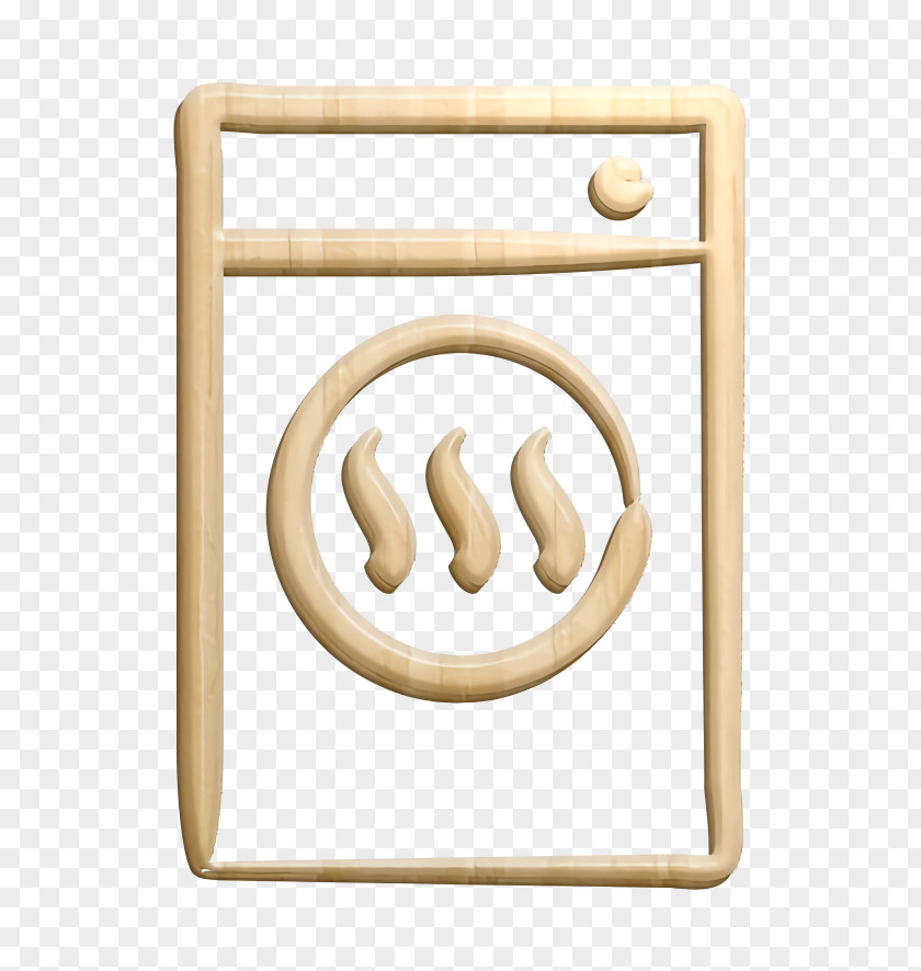 Metal Brass Dryer Icon Drying Hand Drawn PNG