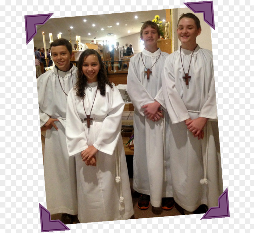 Altar Server Robe In The Catholic Church Mass Priest PNG
