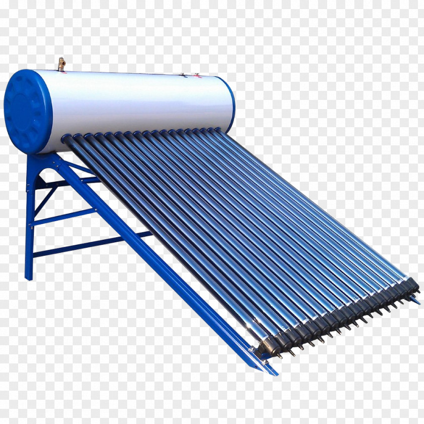 Energy Solar Thermal Collector Water Heating Storage Heater Calentador PNG