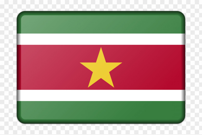 Flag Of Suriname National Stock Photography PNG