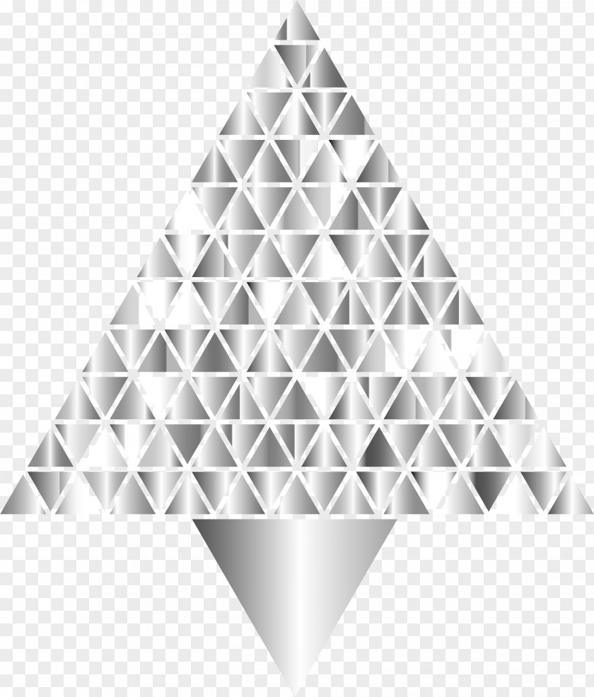 Geometric Pattern Triangle Tree PNG