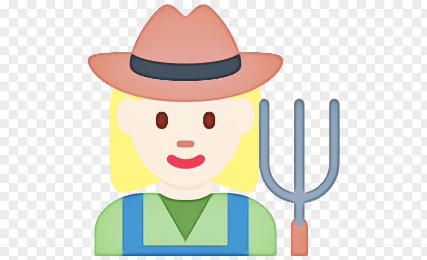 Sombrero Child Cowboy Emoji PNG