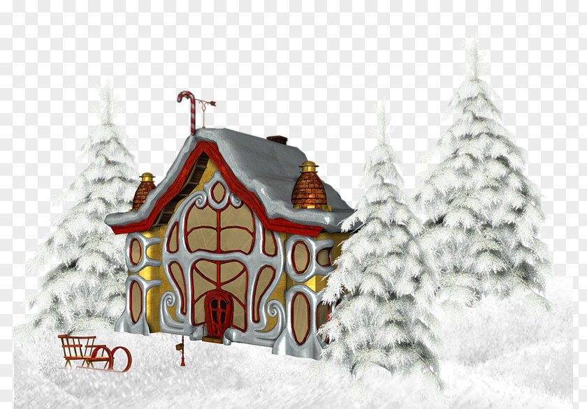 Winter Desktop Wallpaper Landscape Painting PNG
