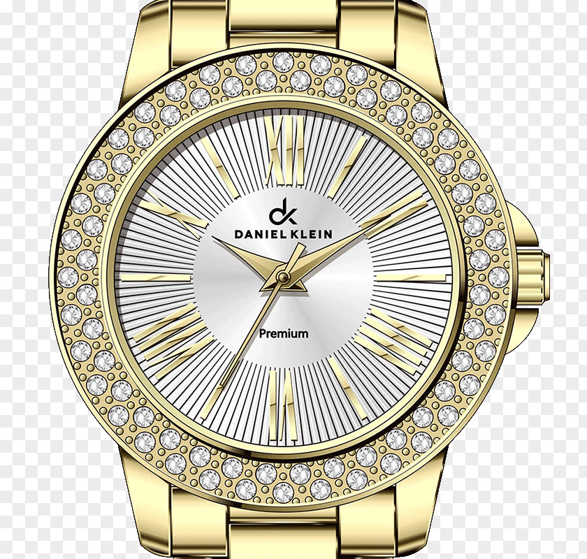 Gold Watch Strap Bling-bling PNG