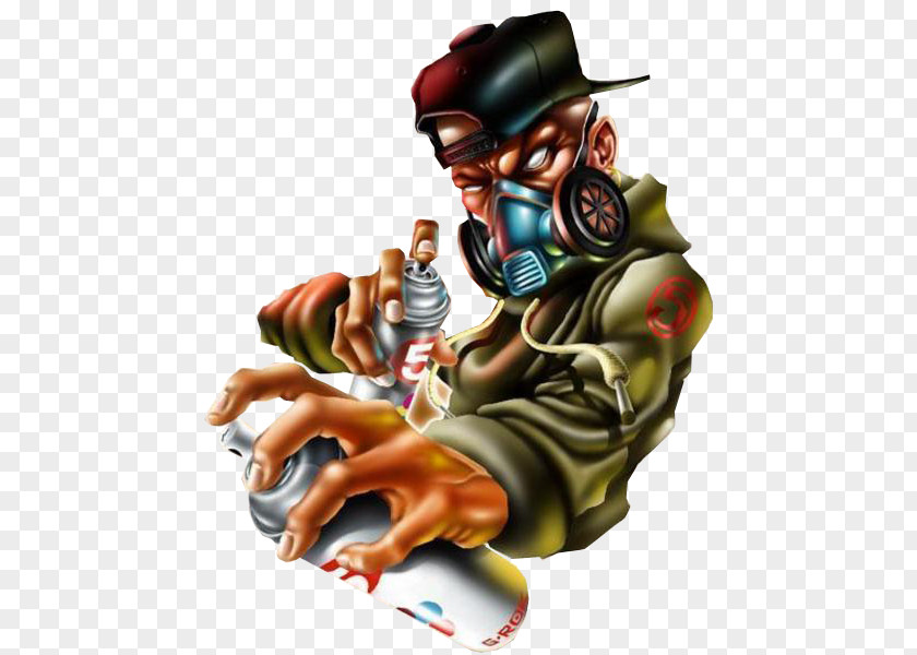 Graffiti Hip Hop Rapper Drawing PNG hop Drawing, CARTOON, man wearing green jacket holding bottle of paint spray illustration clipart PNG