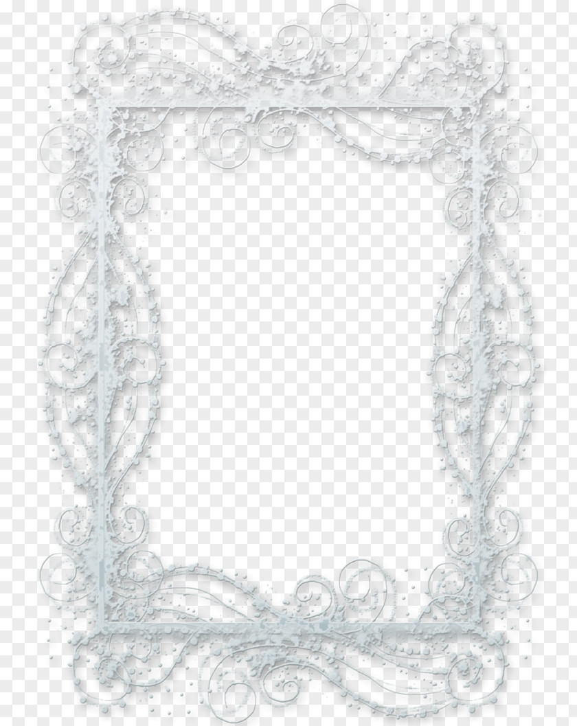 Icicles Snowflake Picture Frames Clip Art PNG