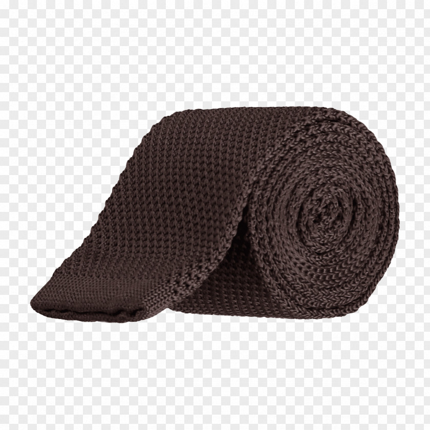 Man Tie Wool Black M PNG