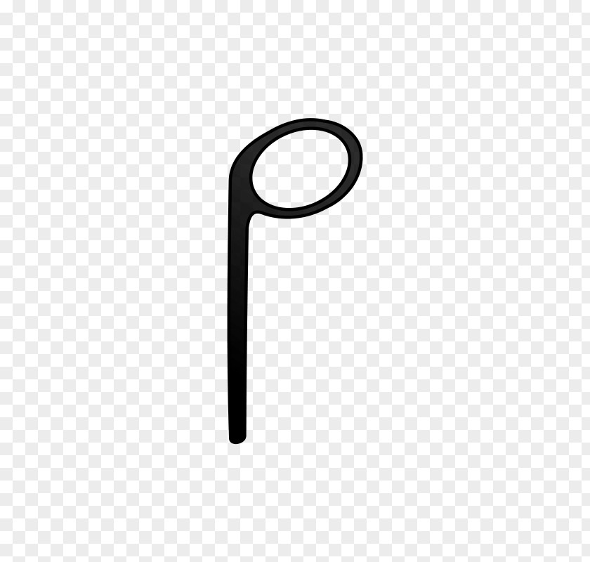 Musical Key Line Angle Font PNG