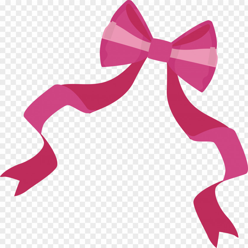 Pink Ribbon Magenta Logo PNG