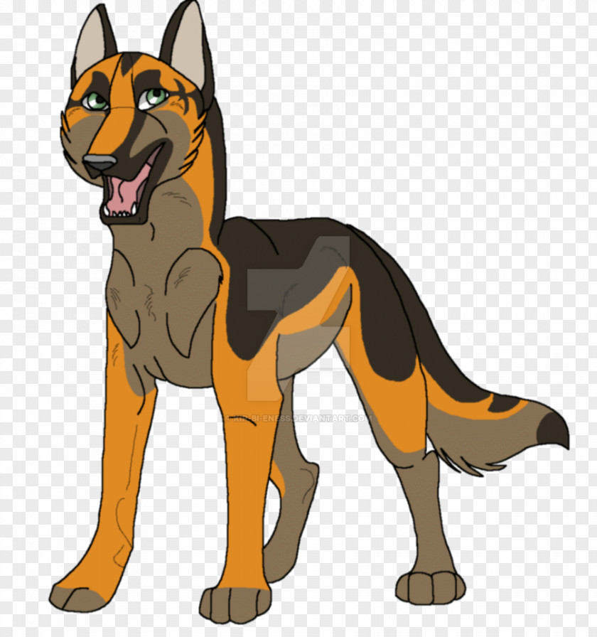 3c Digital Dog Breed German Shepherd Cat Character Clip Art PNG
