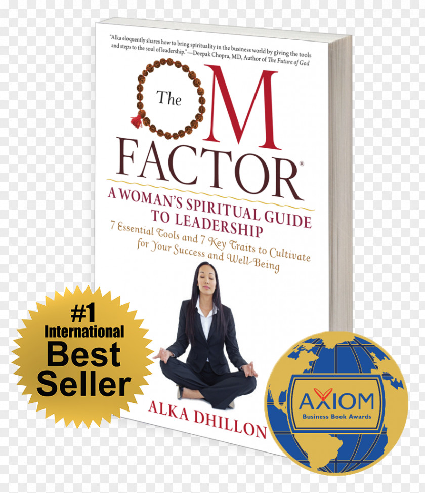 Book The OM Factor: A Woman's Spiritual Guide To Leadership Bestseller Publishing Business PNG