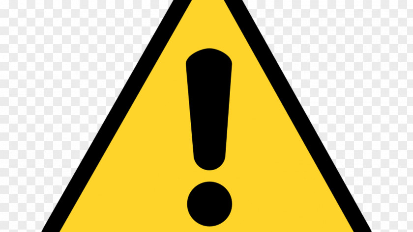 Caution Sign Clip Art Transparency Image PNG