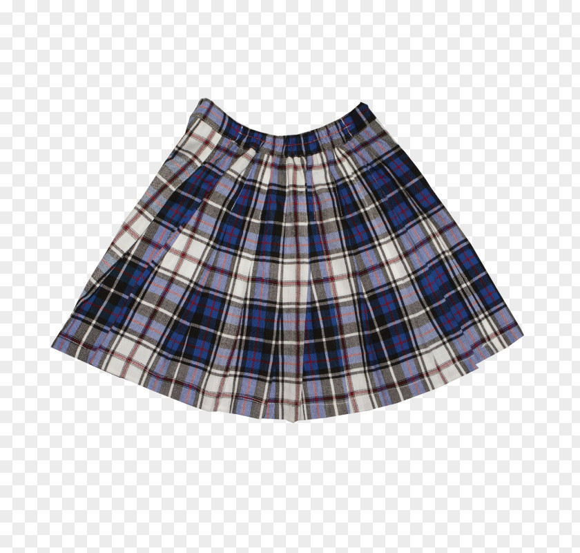 ESCOLAR Tartan Skirt PNG