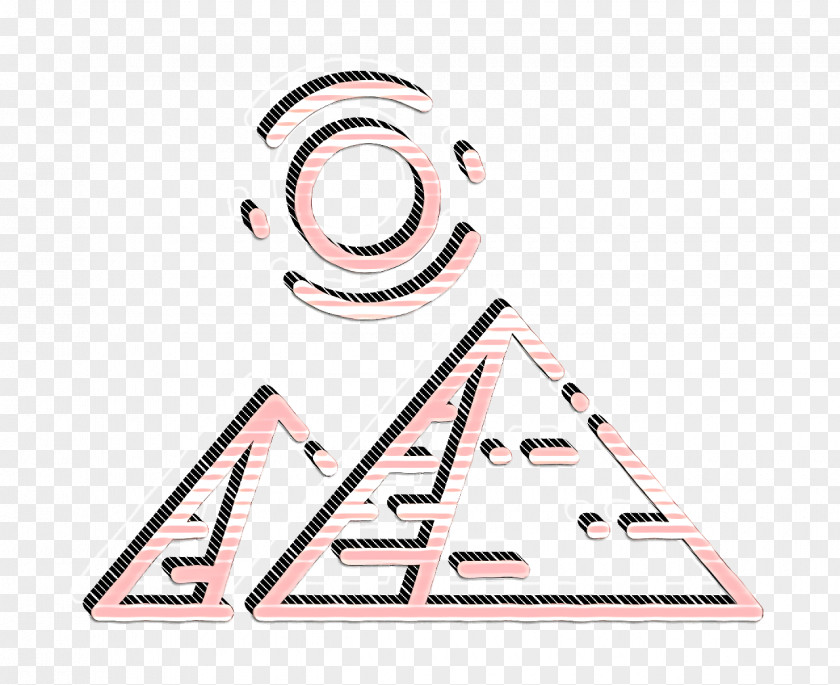 Symbol Triangle Desert Icon Egypt Egyptian PNG