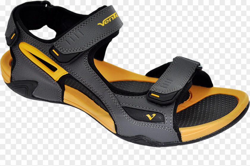 Yellow And Gray Product Design Sandal Shoe Cross-training PNG