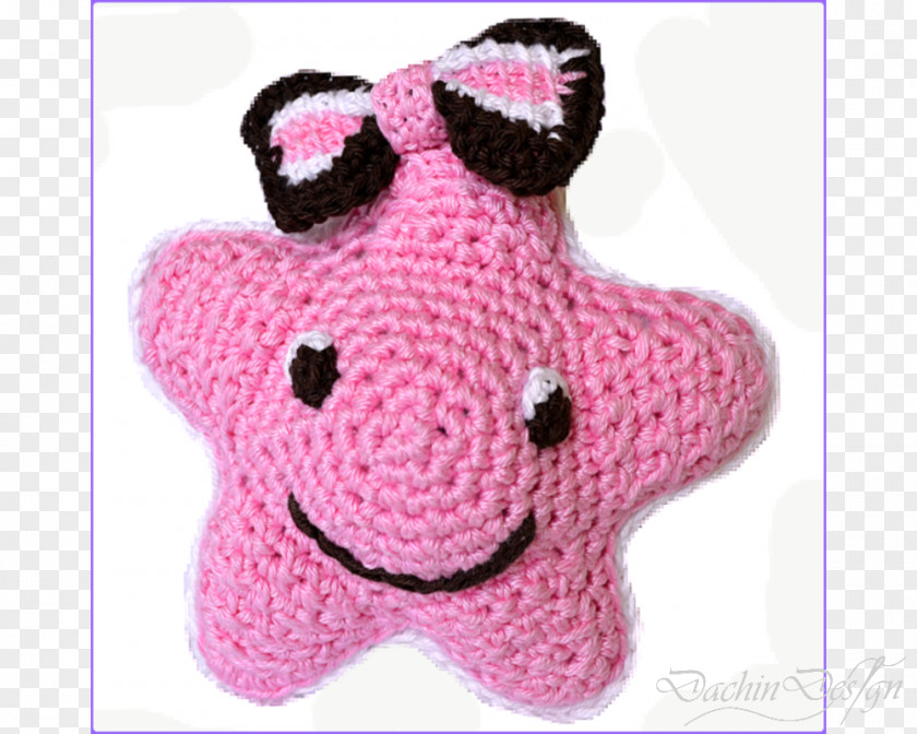 Amigurumi Stuffed Animals & Cuddly Toys Crochet Wool Pink M Pattern PNG