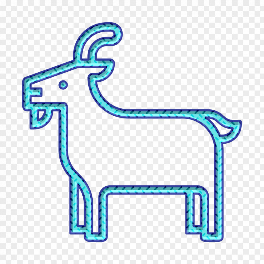 Farming And Gardening Icon Goat PNG