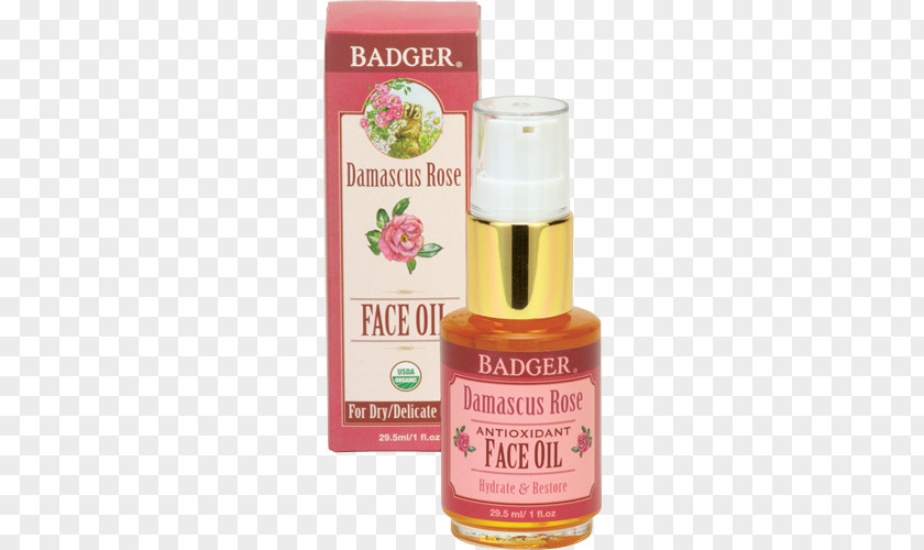 Jojoba Oil Badger Balm Damask Rose Antioxidant Sunscreen PNG