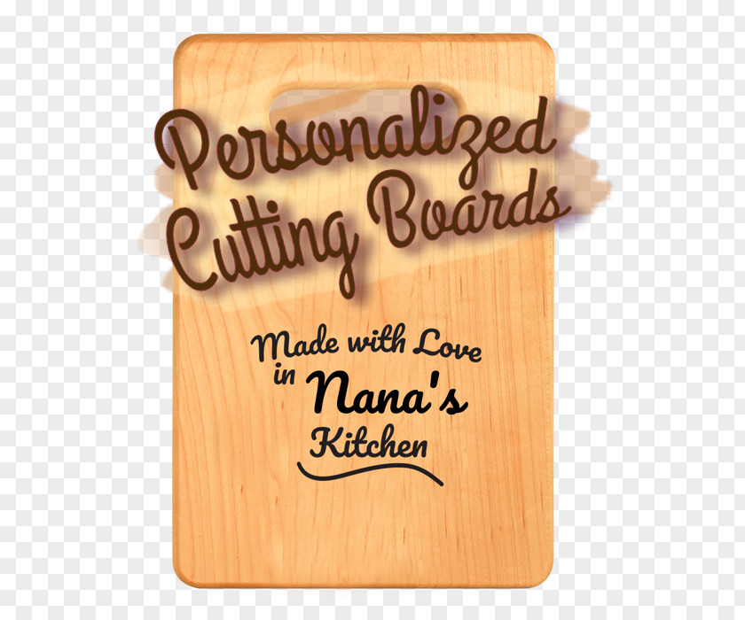 Personalized Chopping Boards Cutting Font PNG
