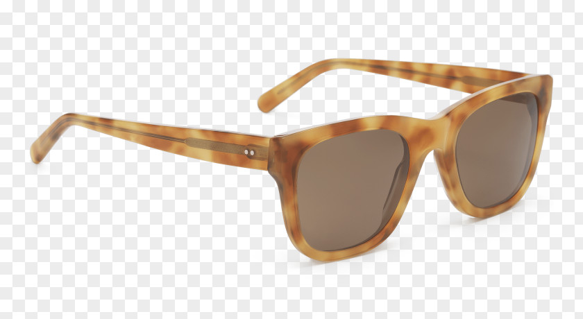 Sunglasses Goggles Brown Caramel Color PNG