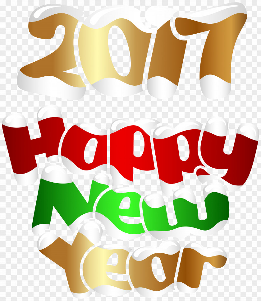 2017 Happy New Year Transparent PNG Clip Art Image Year's Day Christmas PNG