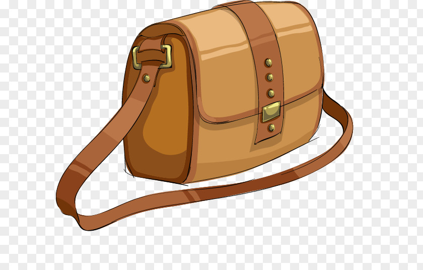 Cartoon Messenger Bag Handbag High-heeled Footwear Clip Art PNG