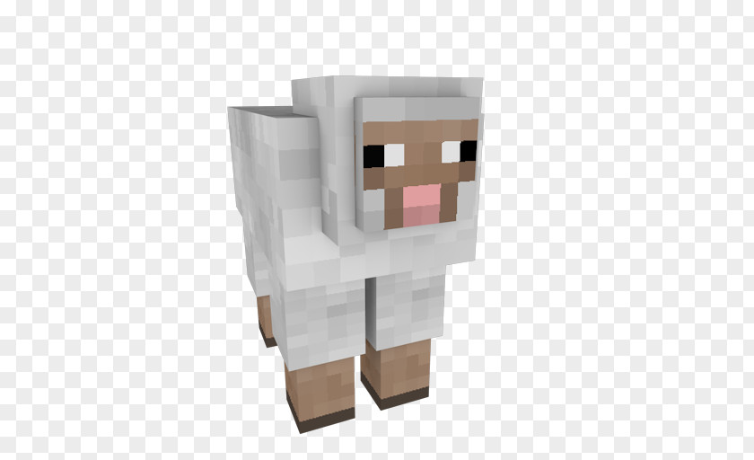 Cartoon Sheep Minecraft Mob Clip Art PNG