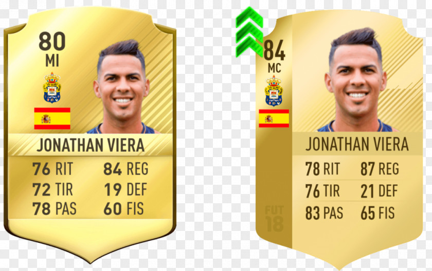 Football Jonathan Viera FIFA 18 19 16 PNG