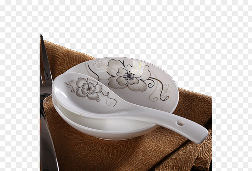 Saucer And Spoon Tableware Ceramic Toilet Seat PNG