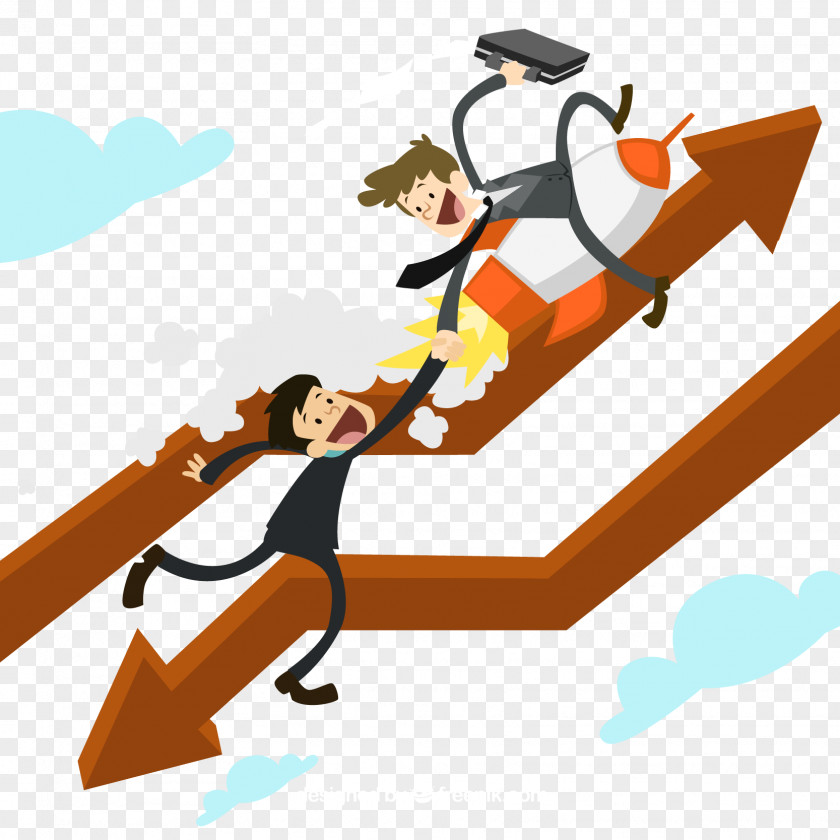 Businessman Helping Each Other Image Download Euclidean Vector PNG