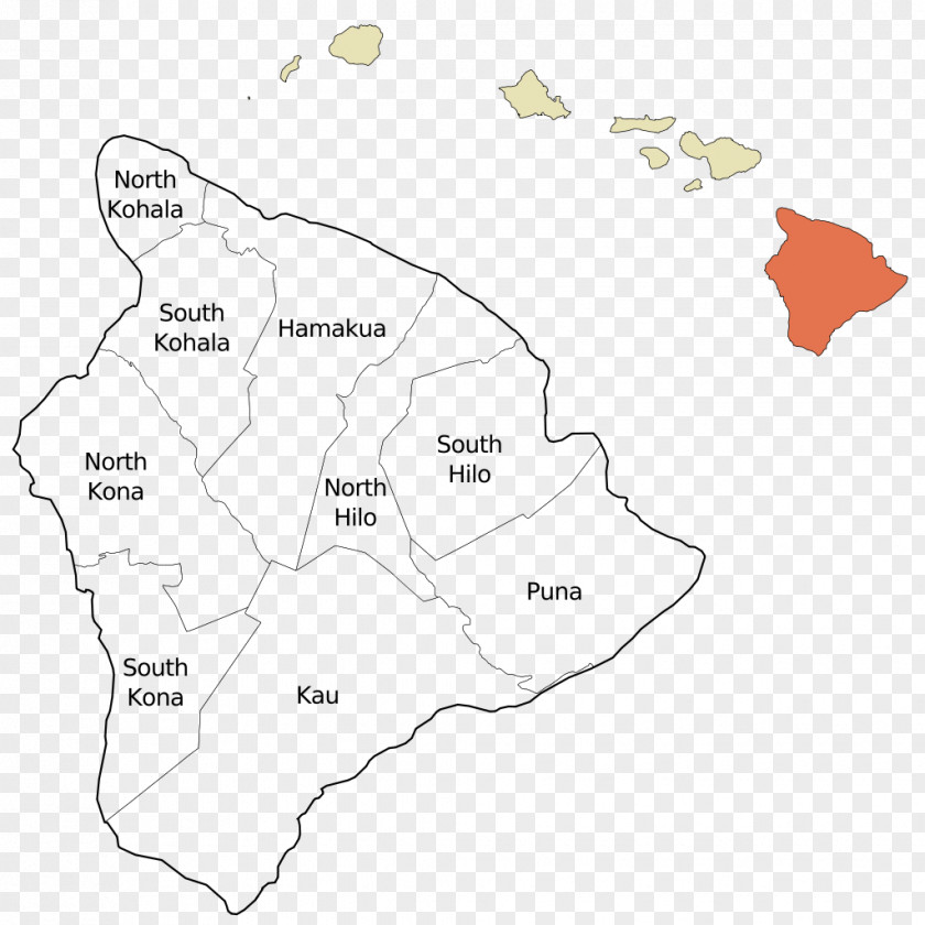 Map Hilo Nanawale Estates Waikoloa Village Kailua Pahoa PNG
