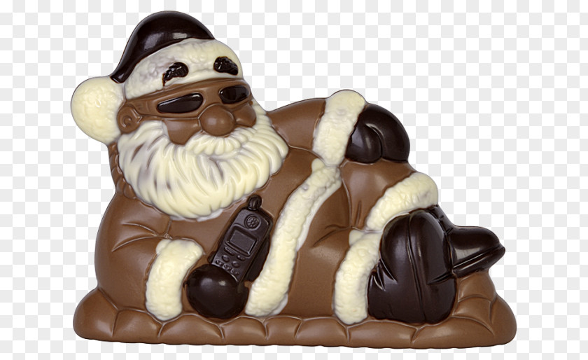 Snowboarder Chocolate Figurine Animal PNG