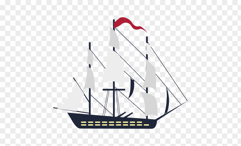 Vento Sail Galleon Brigantine Ship Clip Art PNG
