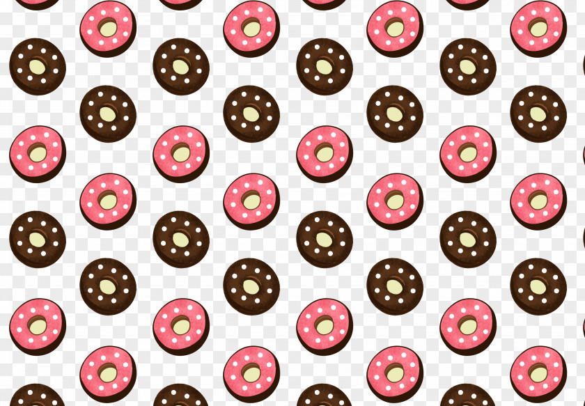 Cartoon Donut Doughnut Illustration PNG
