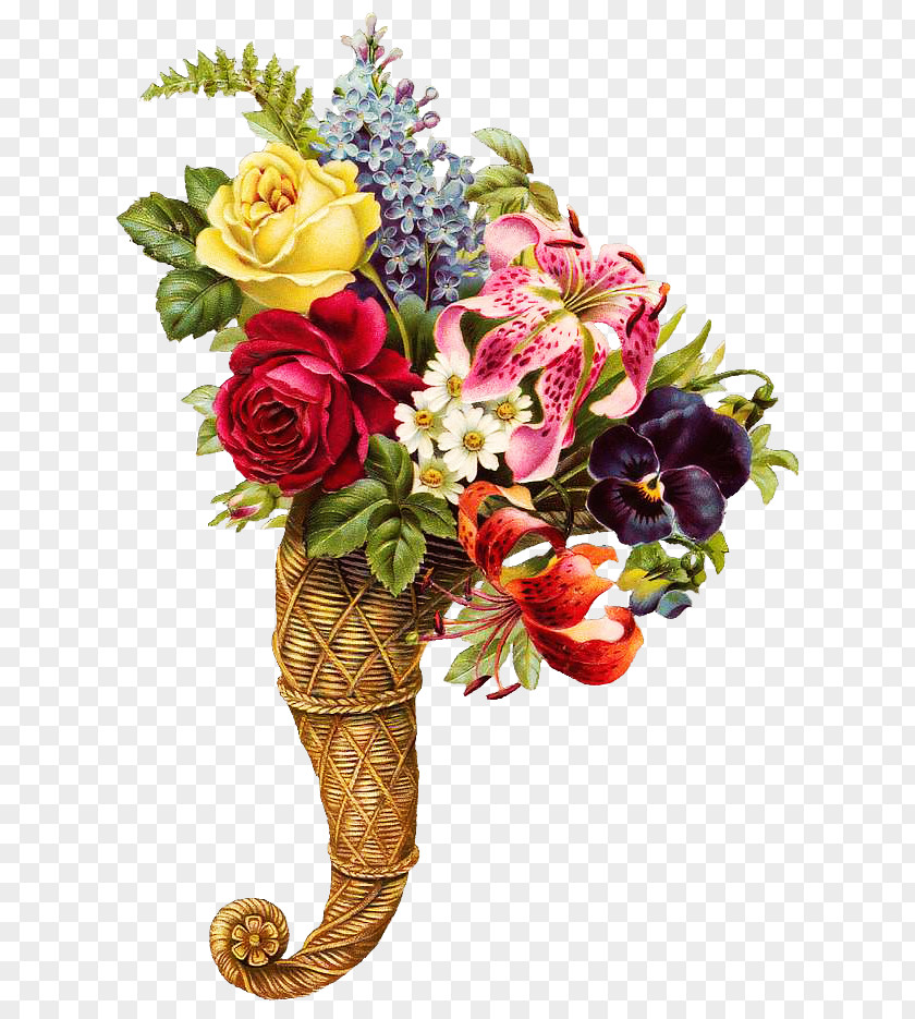 Flower Victorian Era Bouquet Floral Design PNG