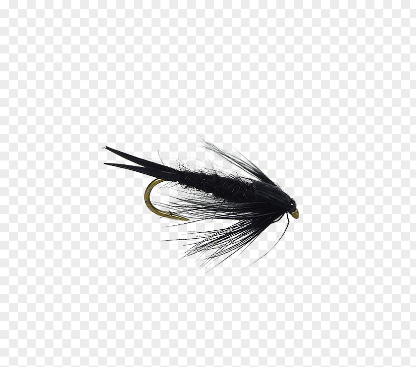 Flying Nymph Artificial Fly Fishing Hare's Ear PNG