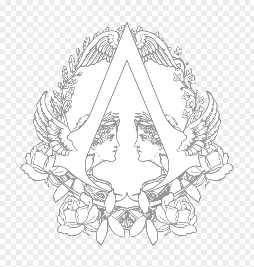 Leaf Line Art Symmetry Sketch PNG