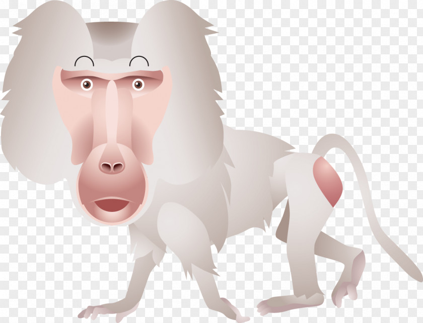 Monkey Primate Animal Clip Art PNG