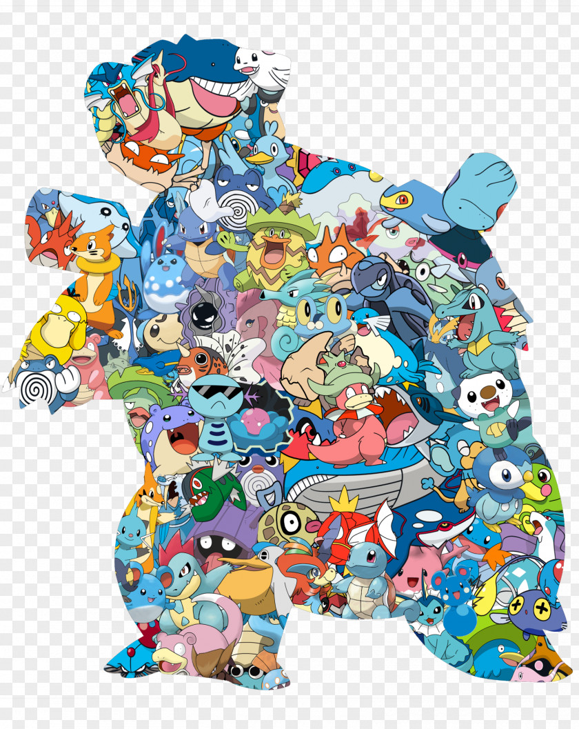 Pokémon FireRed And LeafGreen Blastoise Seel Azurill PNG
